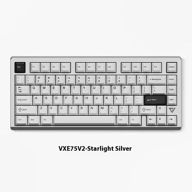 Vgn Vxe75 V2 무선 기계식 키보드 알루미늄 Purple Aniya axis - 상세 이미지 5