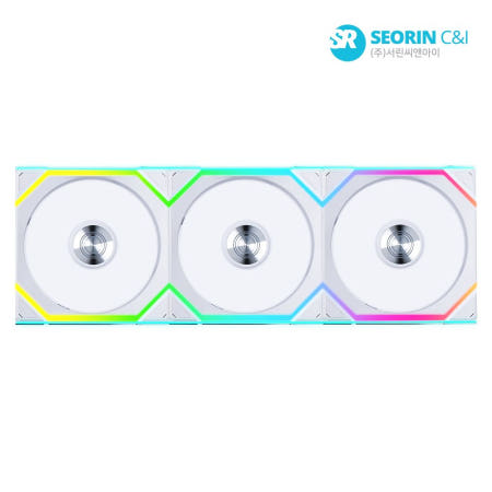 LIAN LI UNI FAN SL Wireless 120 리버스 화이트 3팩