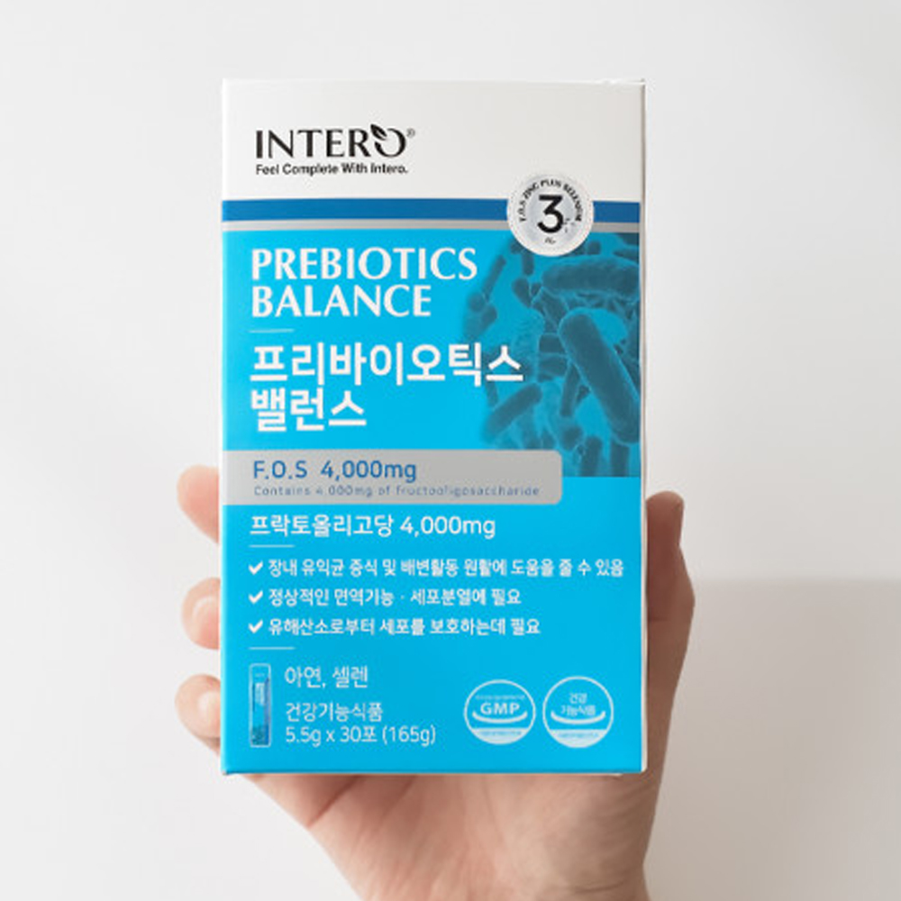 아연 셀렌 프락토올리고당 프리바이오틱스 FOS 트리플케어 프리바이오스틱 분말 30포, 3개 - 상세 이미지 5