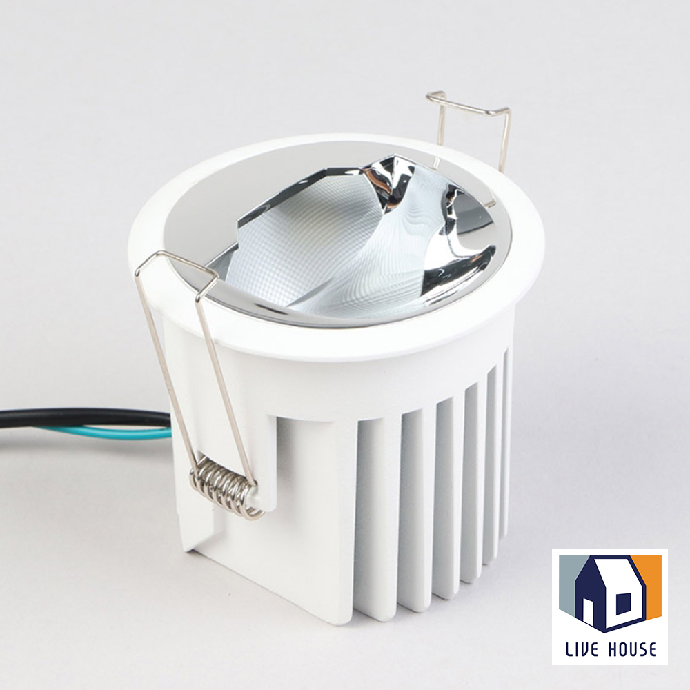LED 다운라이트 COB타입 간접등 매입조명 로시 전구색 84mm(3인치) - 상세 이미지 4