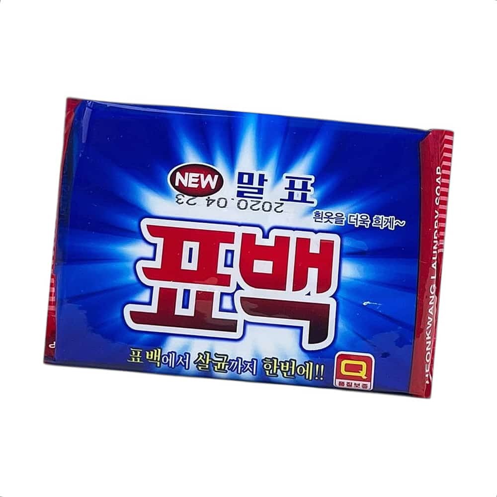 빨래 비누 말표 뉴 표백 세탁 240g 무궁화세탁 살균 : 운이가게