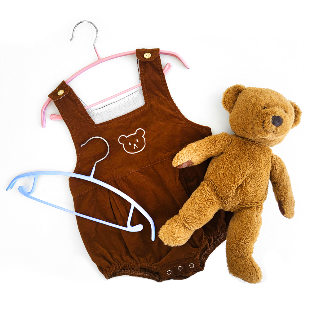 에이비박스 논슬립 라운드 어린이 키즈 옷걸이 10p