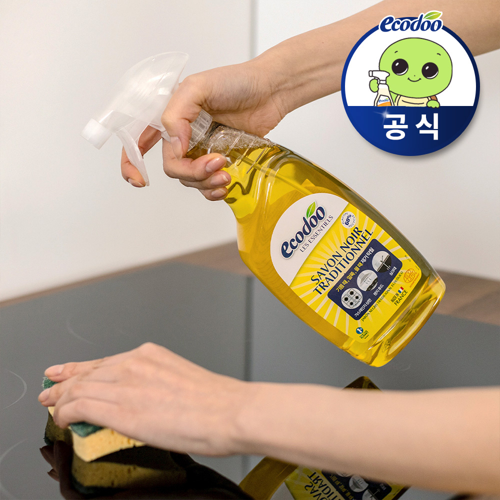 에코두 다목적 키친 클리너 세정제 주방 기름때 찌든때 제거 750ml, 1개 - 상품 이미지