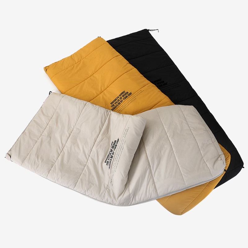 브루클린웍스 패딩 침낭 캠핑 사각 겨울 동계 경량 이불 사계절 혼방