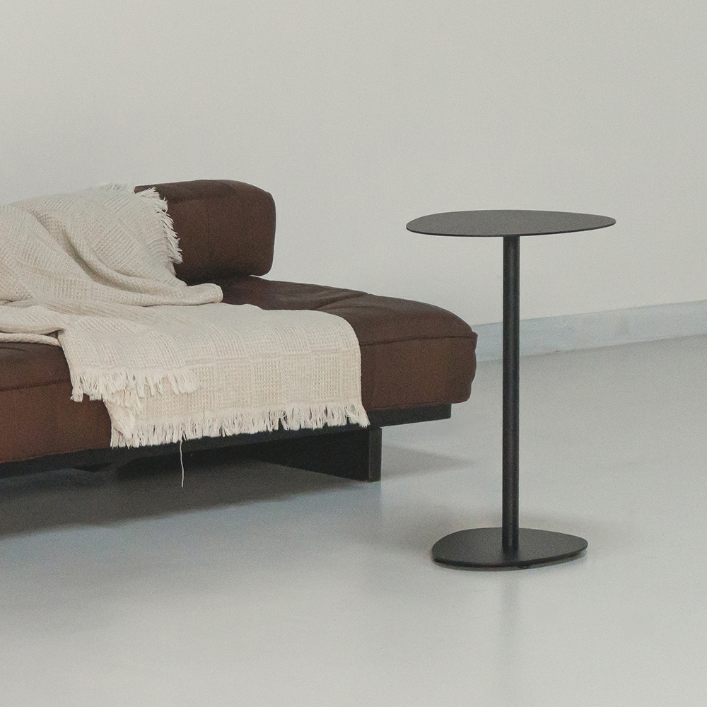 미니탁자 소파 티 테이블 거실 미드센츄리 협탁 블랙 미니 스콘 테이블