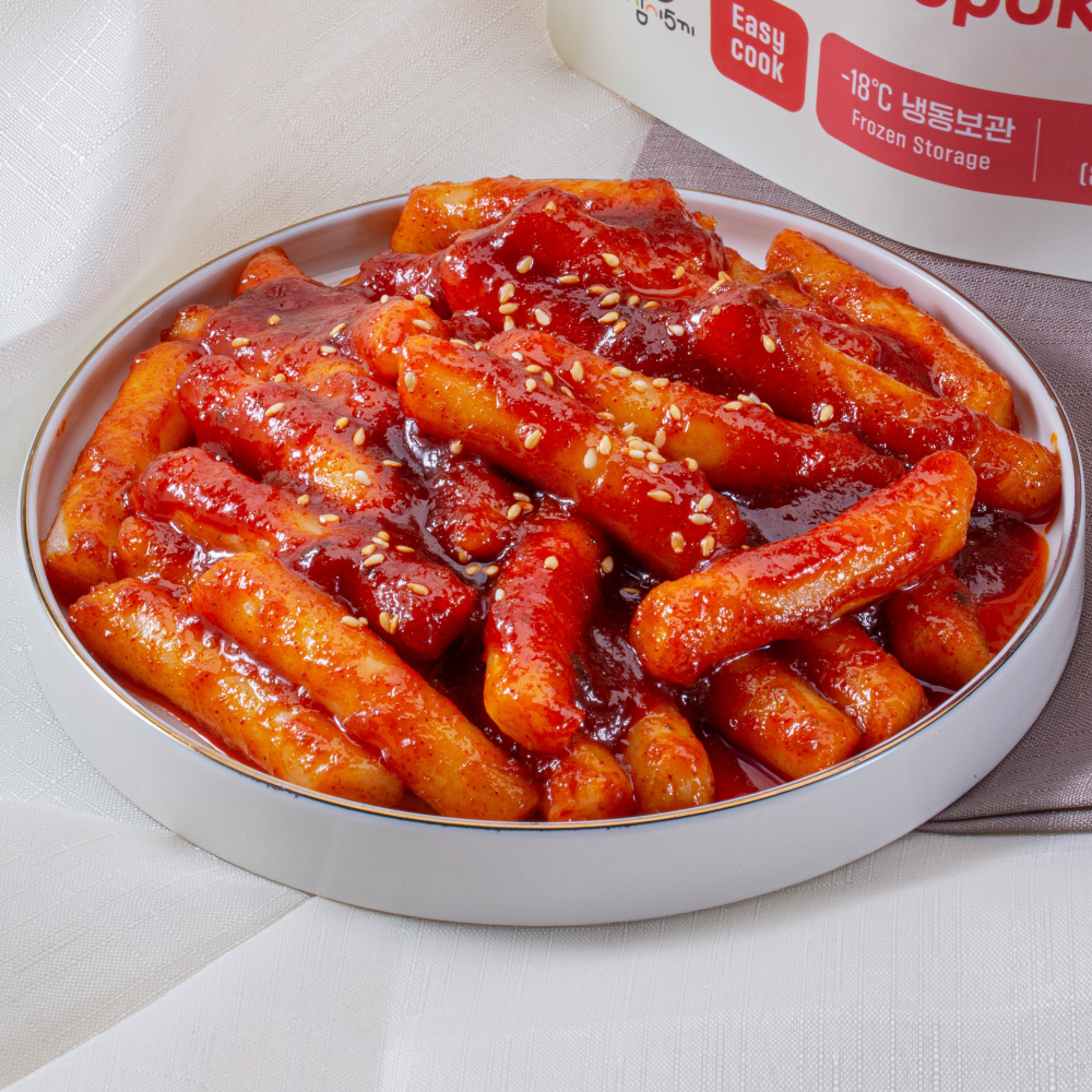 대유잼떡볶이 떡볶이소스 양념 골라담기 120g 10개묶음 오리지널 국물 크림 로제 강정 기름 - 상세 이미지 5