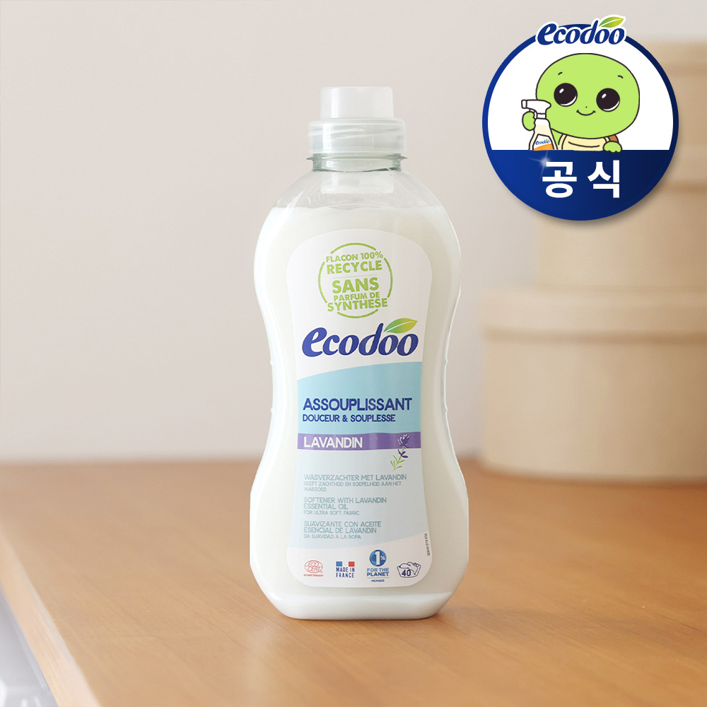 에코두 고농축 섬유유연제 라벤더, 1L, 1개