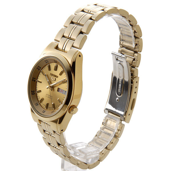 세이코 SEIKO 오토매틱 금장 SNK574J1 남자 손목 캐주얼 드레스 시계 - 상세 이미지 2