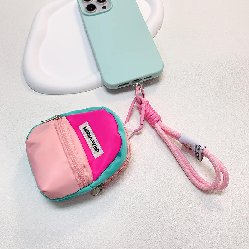 미니 파우치 키링 에어팟 프로2 갤럭시 버즈3 가방 이어폰파우치 - 상세 이미지 4