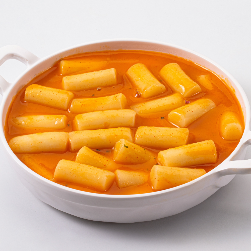 [원더뽀끼] 황금레시피떡볶이 로제 크림 즉석 떡볶이 밀떡 상온 240g - 상세 이미지 2
