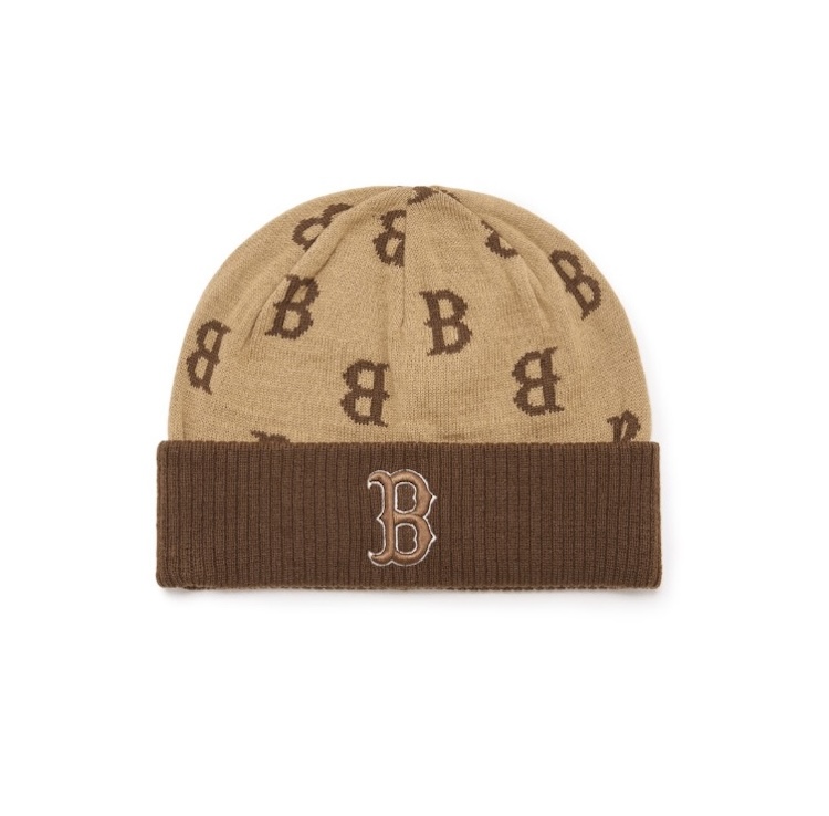 MLB 클래식 모노그램 자카드 비니 모자 A5 7ABNM0136 07GNS 43BGD 50PKS : 이건어때
