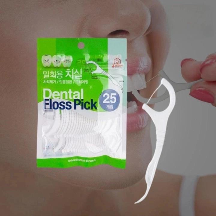 어금니치실 고리 이사이 칫솔형치실 걸이 - 메인 이미지