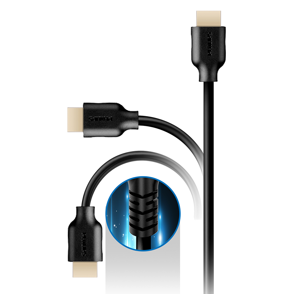 필립스 4K UHD 2.0 HDMI to HDMI 케이블 SWV5510, SWV5531, SWV5551 - 상세 이미지 3