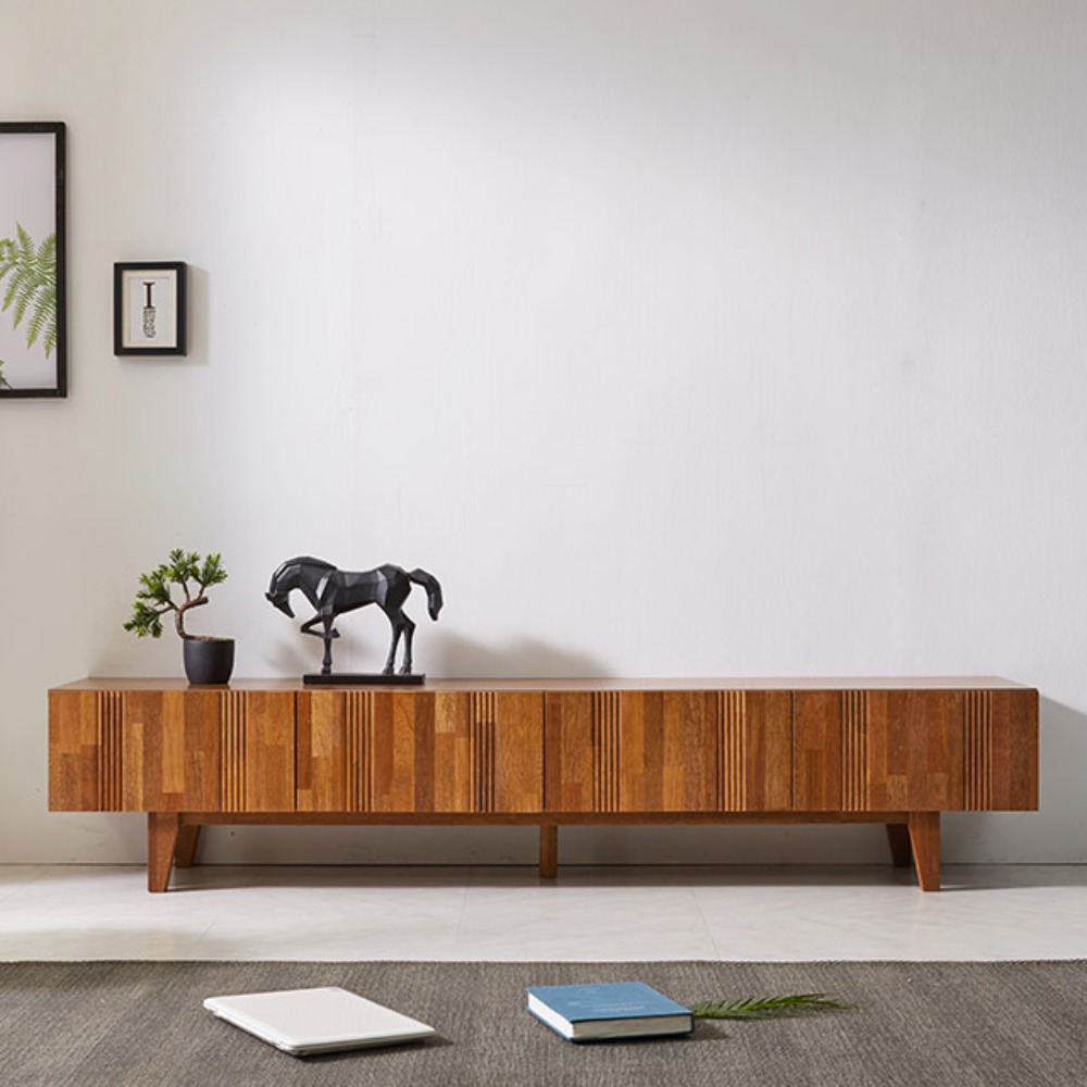 에셋 LPM 멀바우 거실장 2000