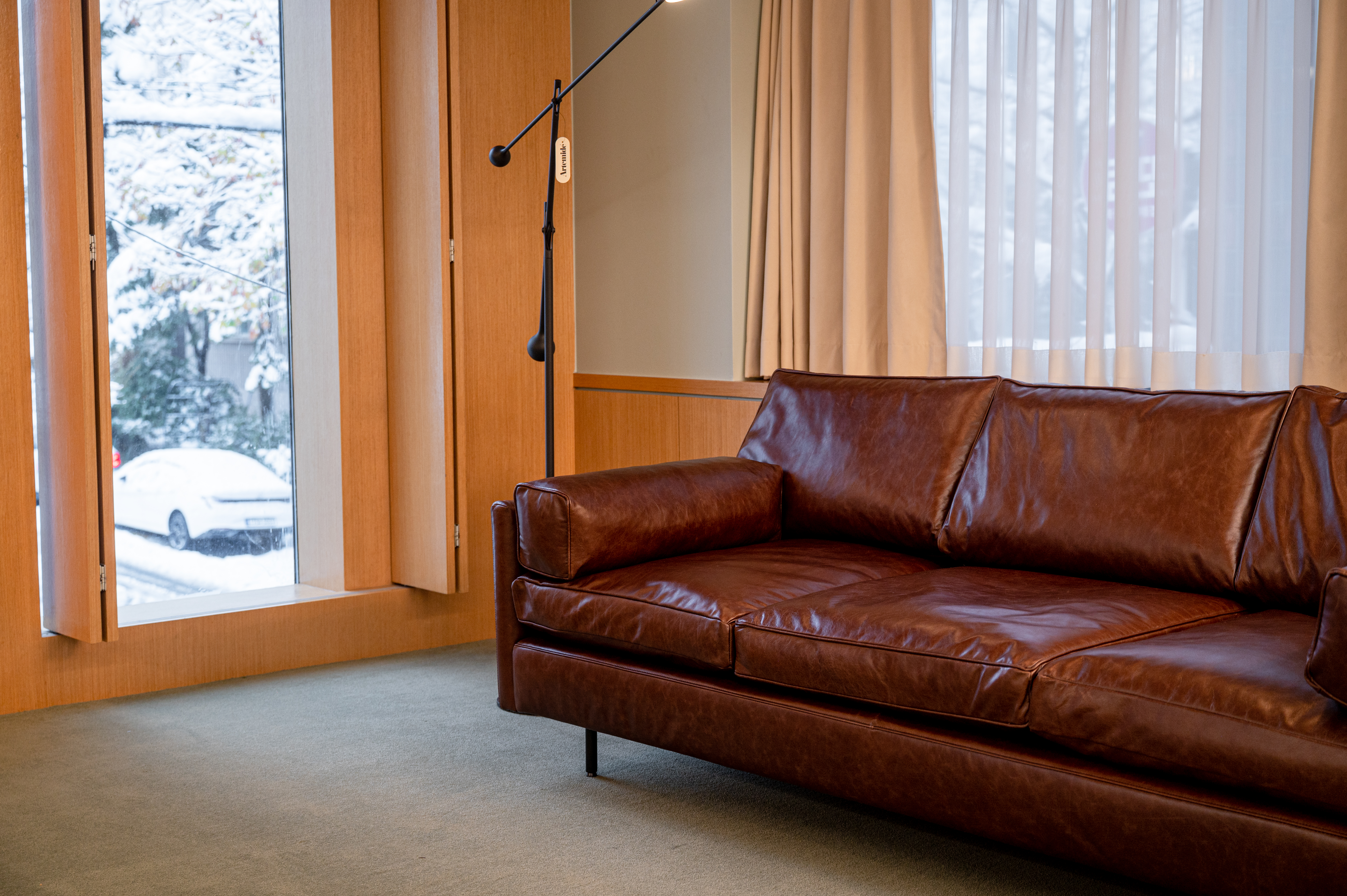 옐로우라이트 PH25 빈티지가죽 4인용 이태리 내추럴 통가죽 천연면피 전체가죽