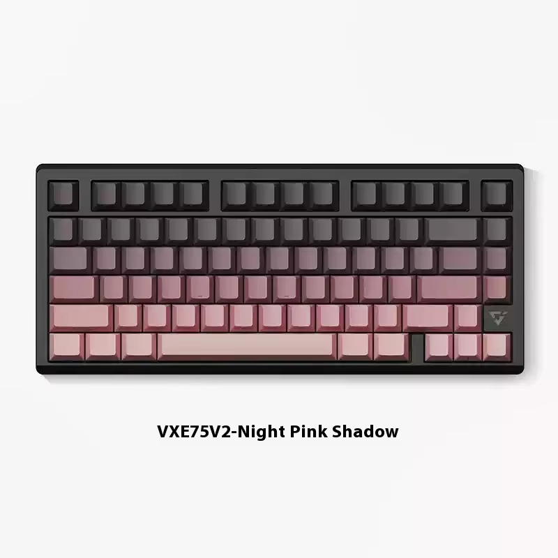 Vgn Vxe75 V2 무선 기계식 키보드 알루미늄 Purple Aniya axis - 상세 이미지 3