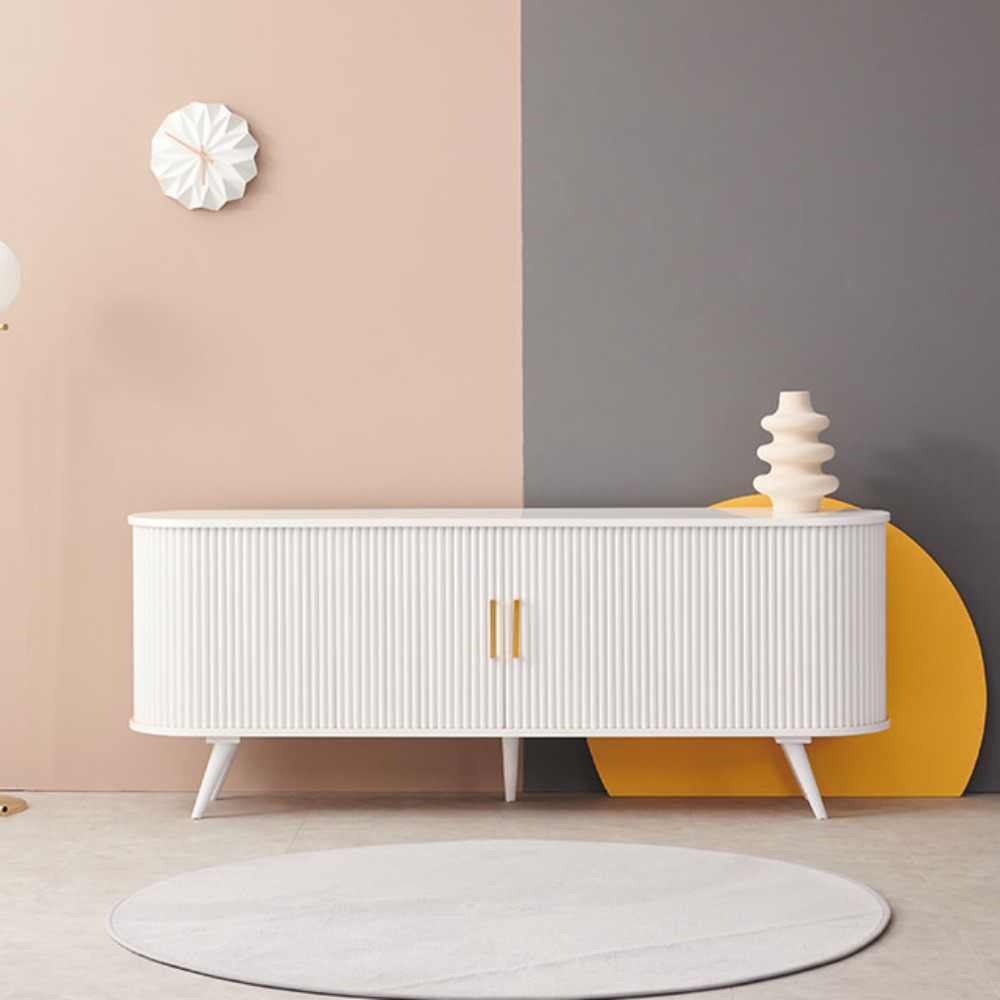 미엘 원목 슬라이딩 거실장 1800