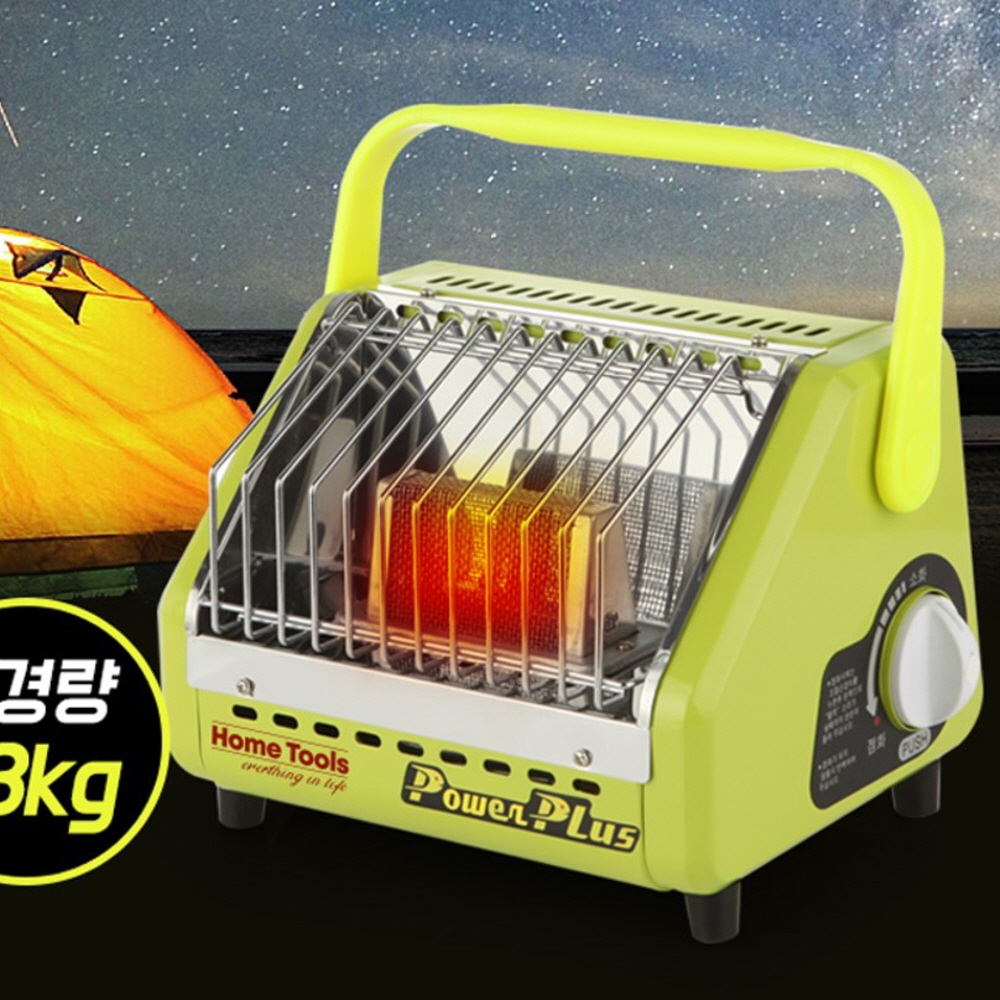 부탄가스 난로 히터 LPG 팬히터 캠핑용 미니 버너겸용