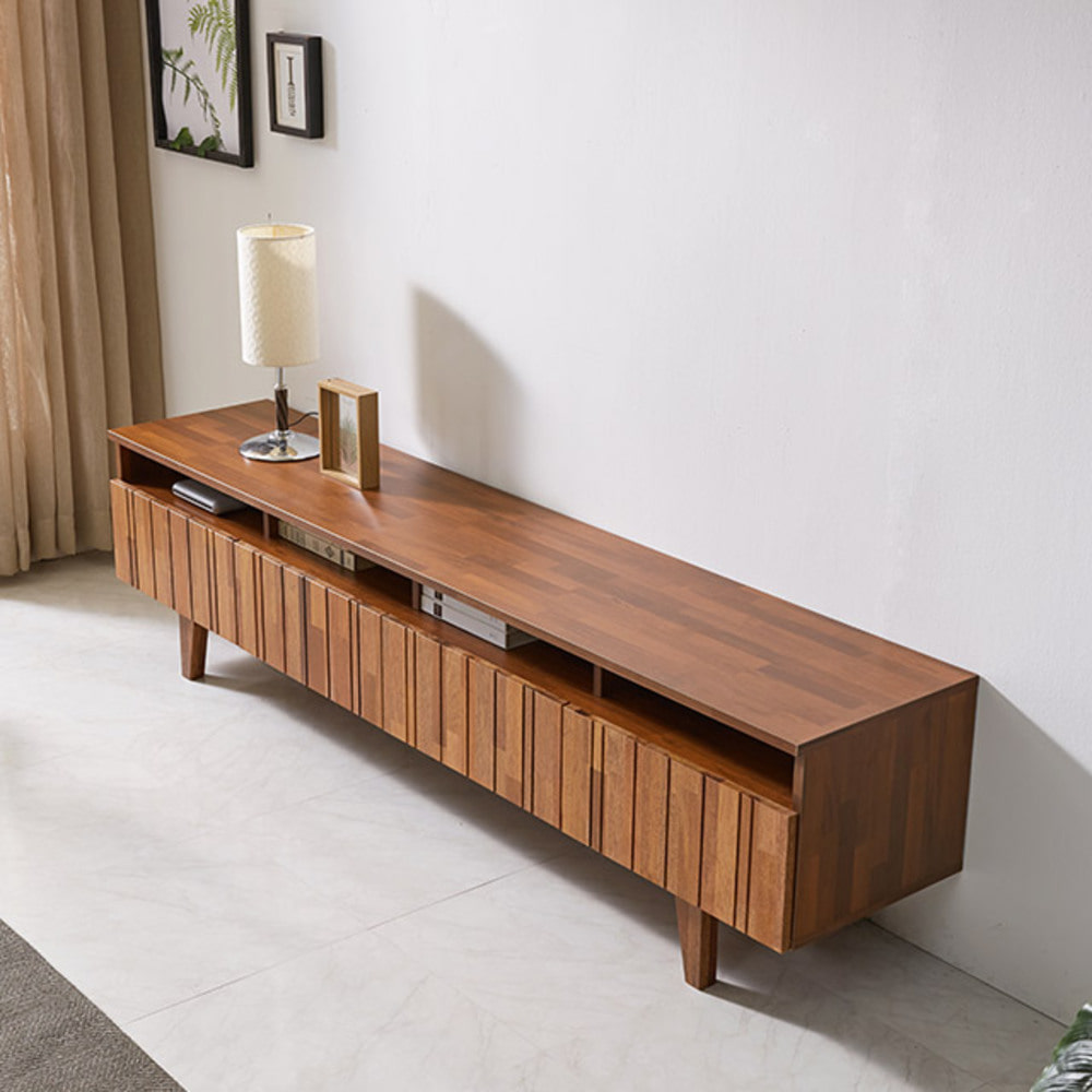 에셋 LP 멀바우 2단거실장2000