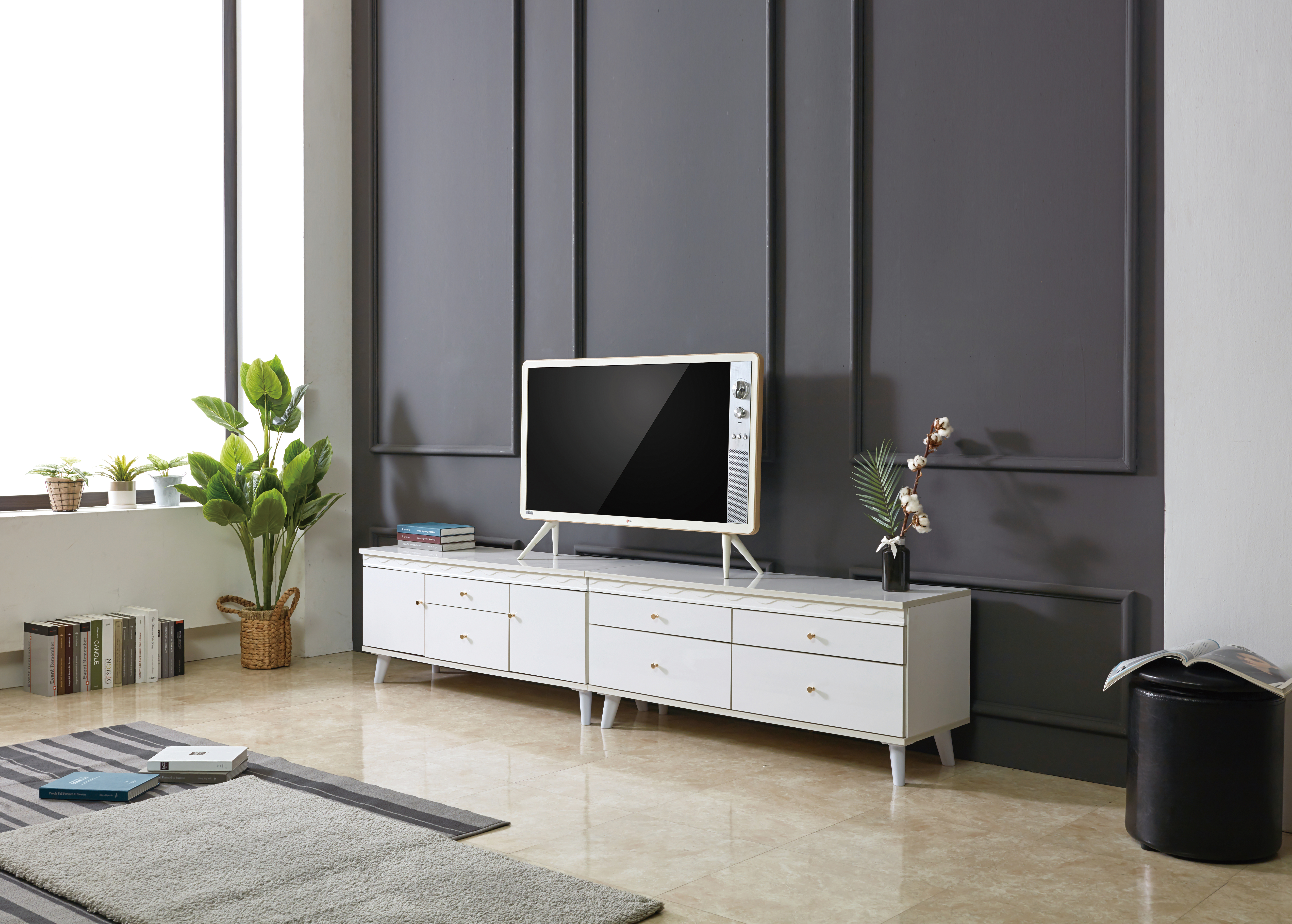 벤 1200 오디오장 안방tv장 모던티비다이 수납장