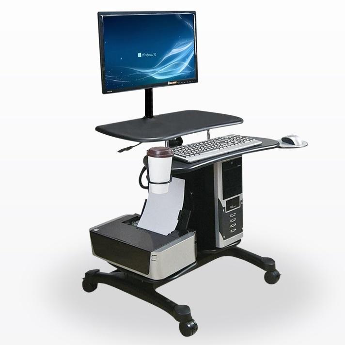 pc 이동식스탠딩책상 높이조절 이동식스탠딩데스크 10kg