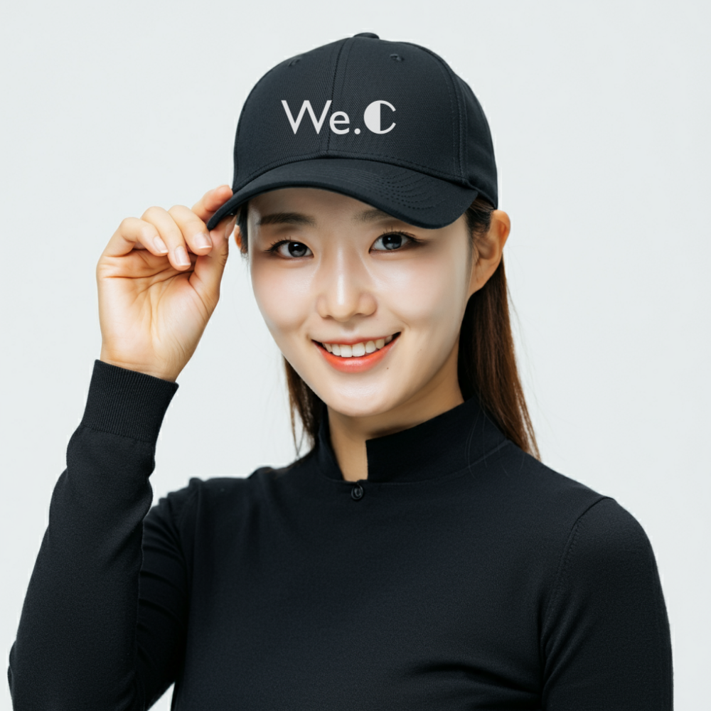 위씨 We.C 데일리 여자 남자 볼캡 오버핏 모자 빅사이즈 - 상세 이미지 4