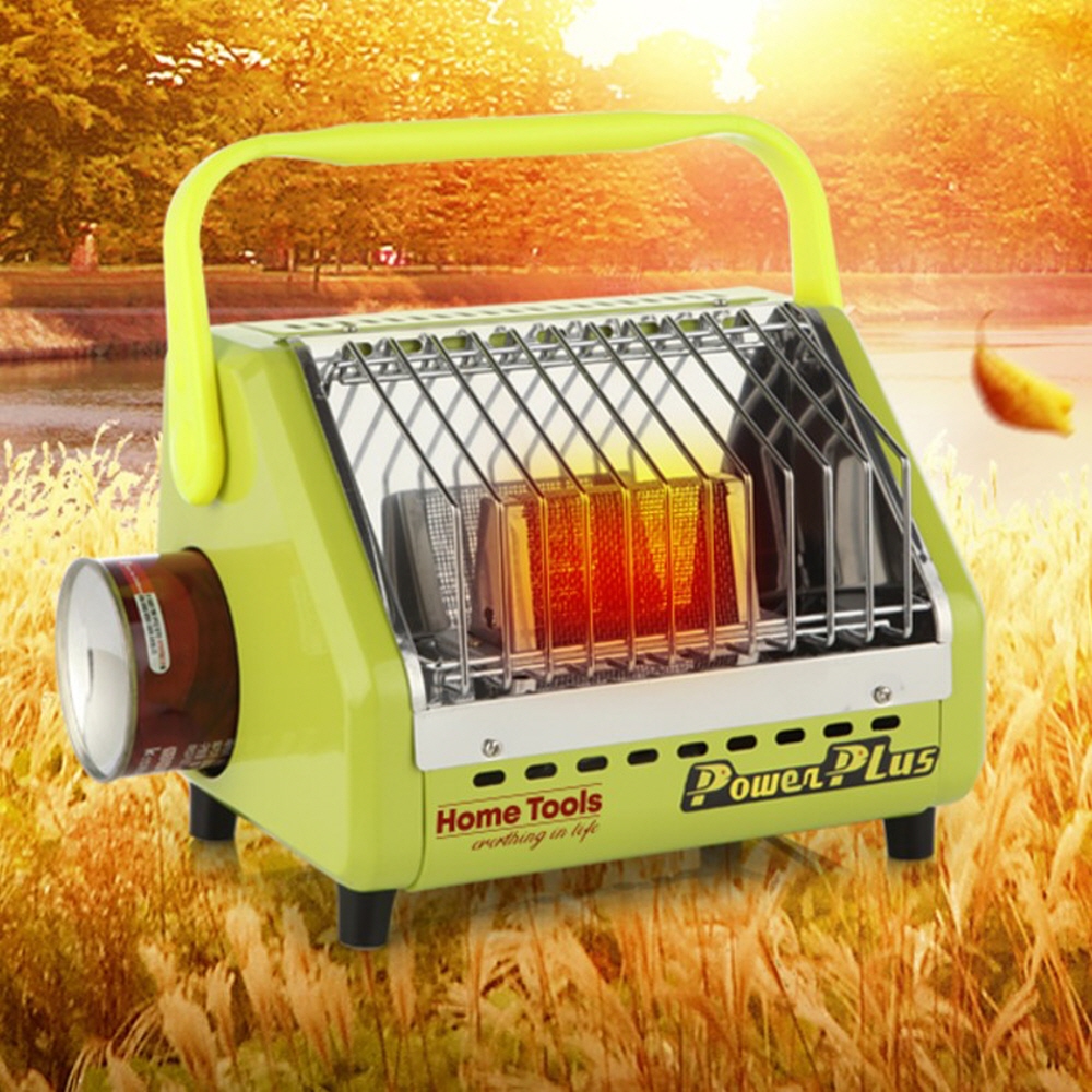 부탄가스 난로 히터 LPG 팬히터 캠핑용 미니 버너겸용