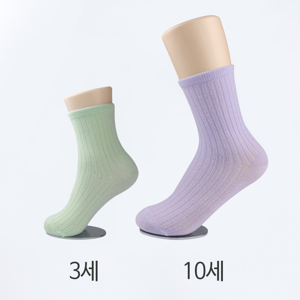 니즈엘 KC 유아 요술 양말 3~10세 골고루 어린이집 답례품, 5켤레, 핑크손잡이상자구성(5세트), Free - 상세 이미지 4