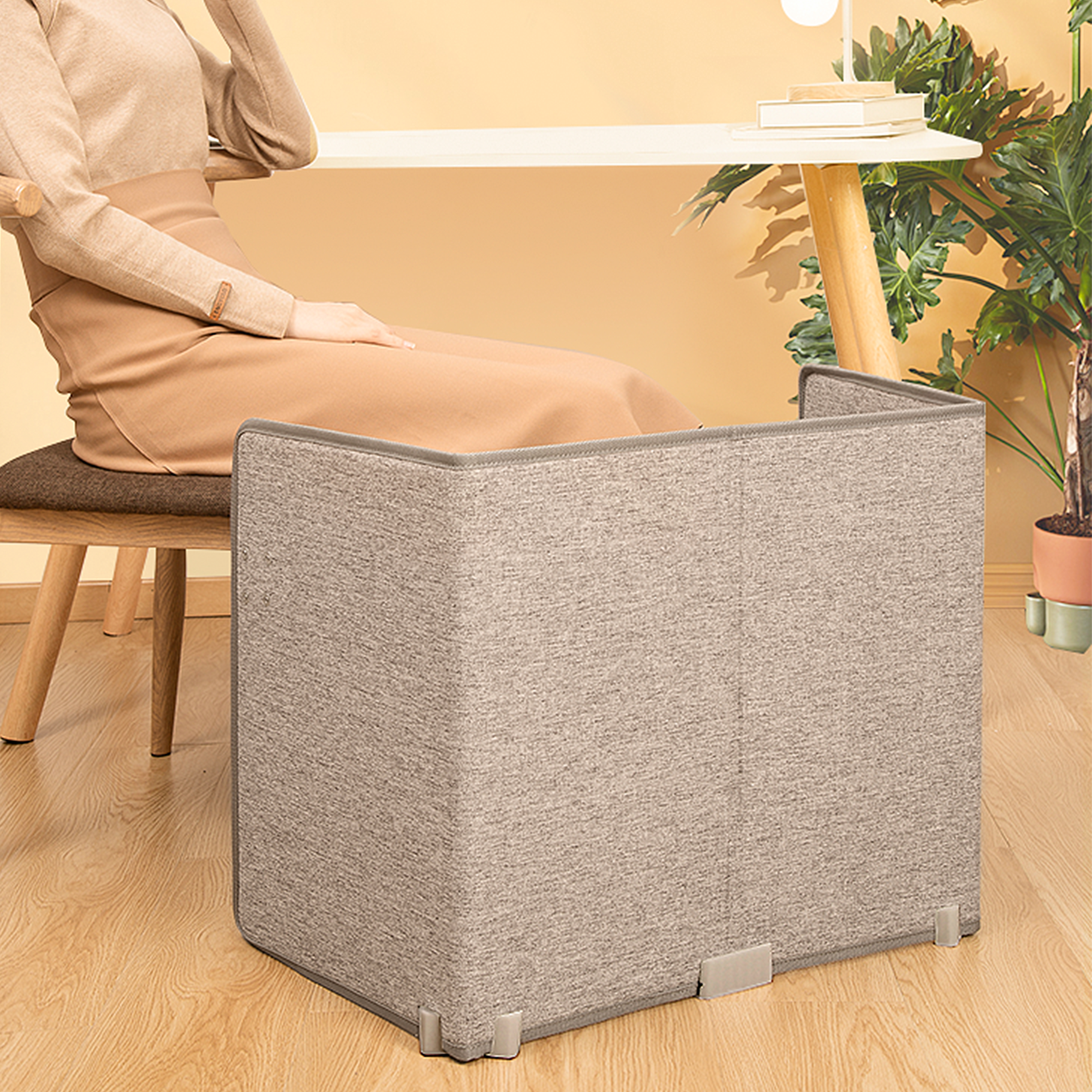 TOB-500 전기히터 히팅패드 발난로 사무실 파티션난로 100X50cm