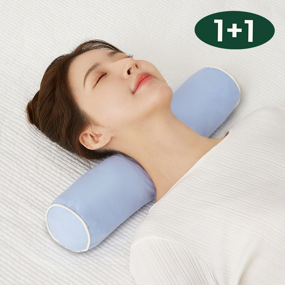 집앤콕 메밀 경추베개 경추 목베개 면 목디스크 일자목 거북목베개 1+1
