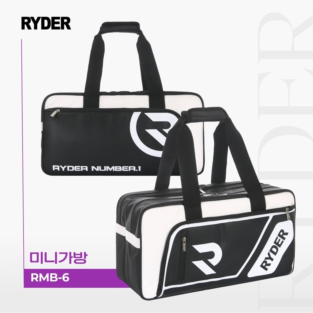 라이더 RYDER 2024RMB-6 배드민턴 미니가방 스쿼시 테니스 탁구 - 상품 이미지