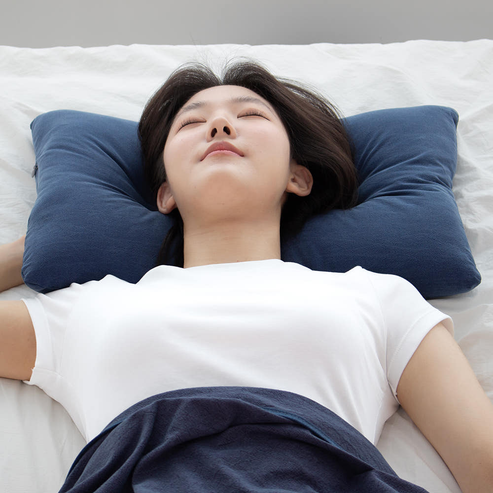 코튼샤워 역류성식도염베개 낮은경추 목주름 맞춤 잠잘오는 도리도리 베개