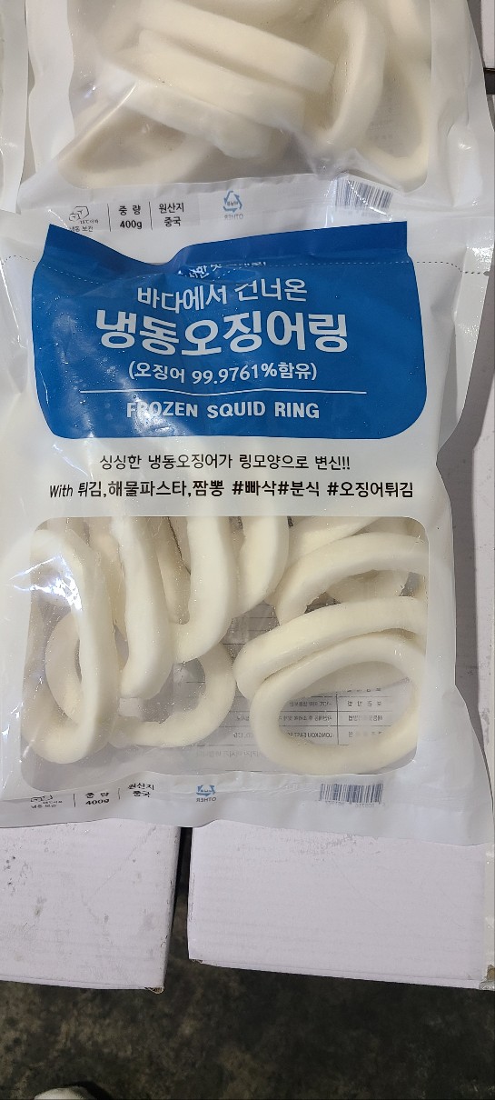 냉동 오징어링 400g 튀김 볶음 대용량 - 상세 이미지 3