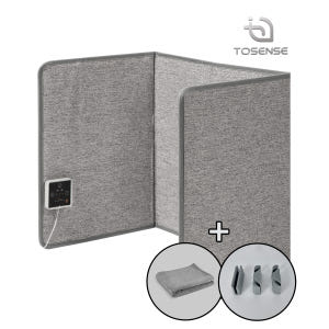 TOB-500 전기히터 히팅패드 발난로 사무실 파티션난로 100X50cm 개봉기 | 실사용 후기 - 상품 이미지 1