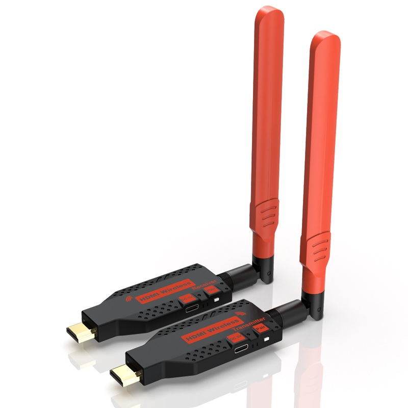 HDMI 무선 송수신기 리피터 전송기 모니터 익스텐더 수신기 영상 - 상품 이미지