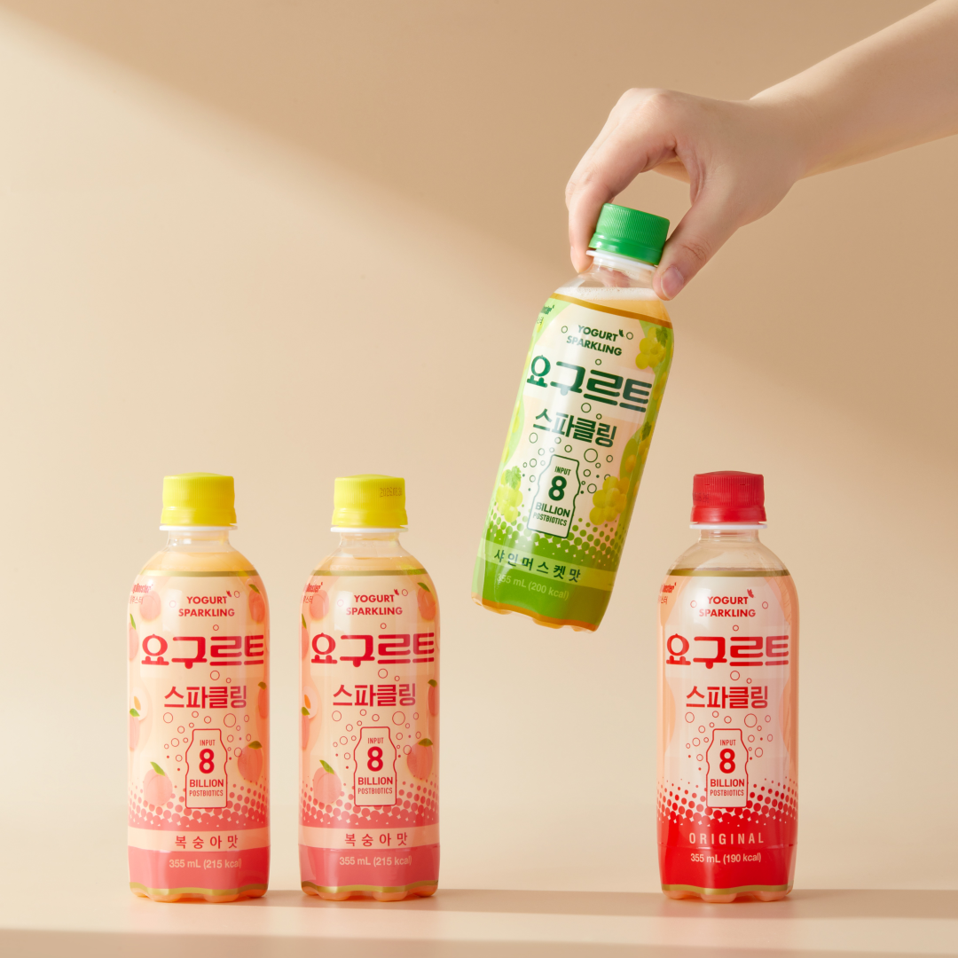 [블링부스터] 요구르트 스파클링 샤인머스켓맛 355ml/병 - 상세 이미지 2