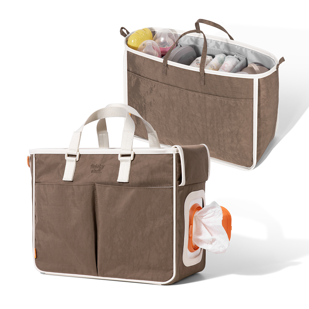 피닉키 마사백 L / 기저귀가방 이너백 유모차고리 세트