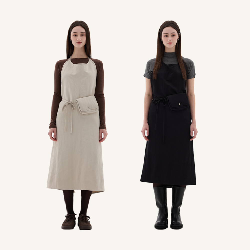 루카너스 홀터 에이프런 자체제작 방수 예쁜앞치마 미용 공방 애견미용 꽃집 네일 카페앞치마