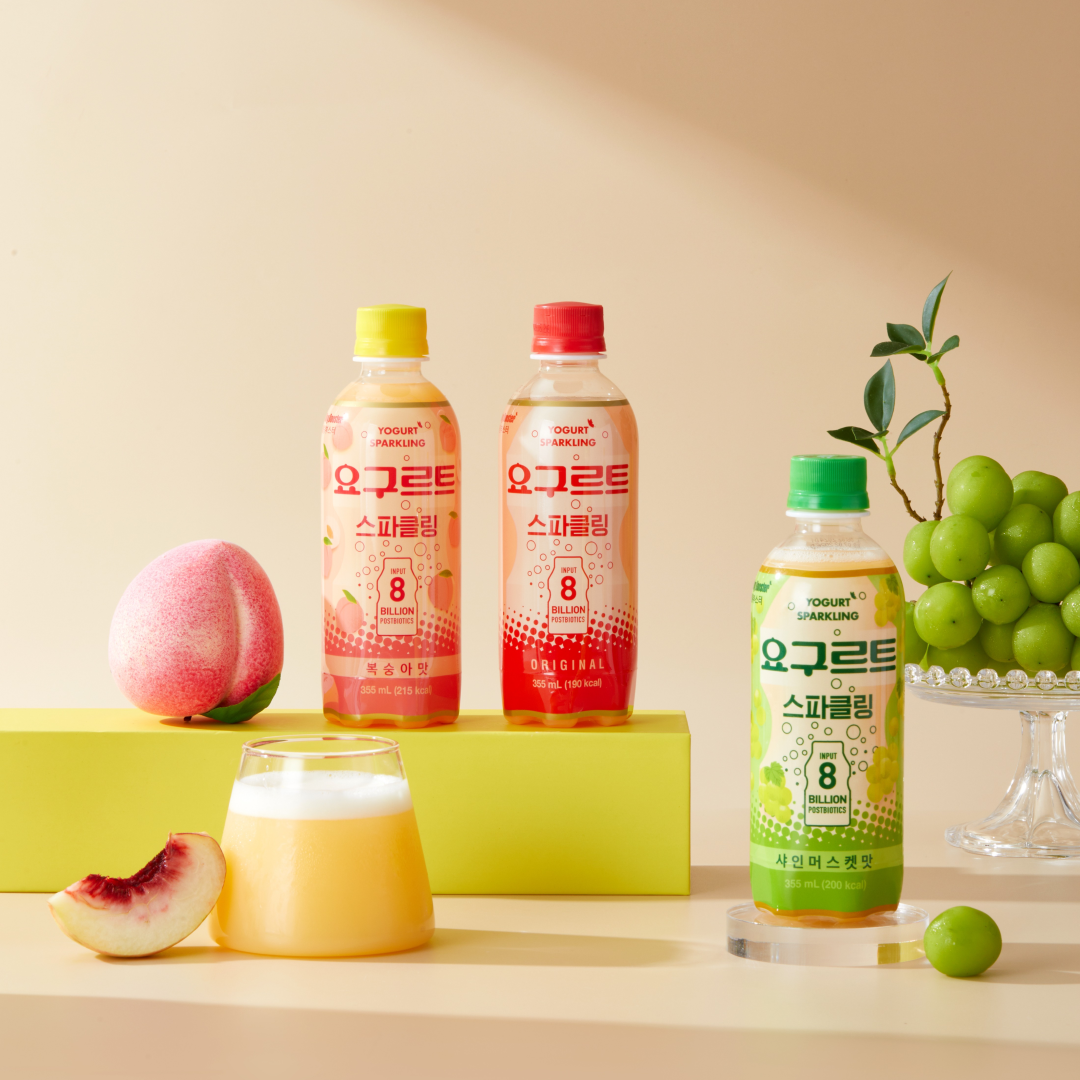 [블링부스터] 요구르트 스파클링 샤인머스켓맛 355ml/병 - 상세 이미지 3
