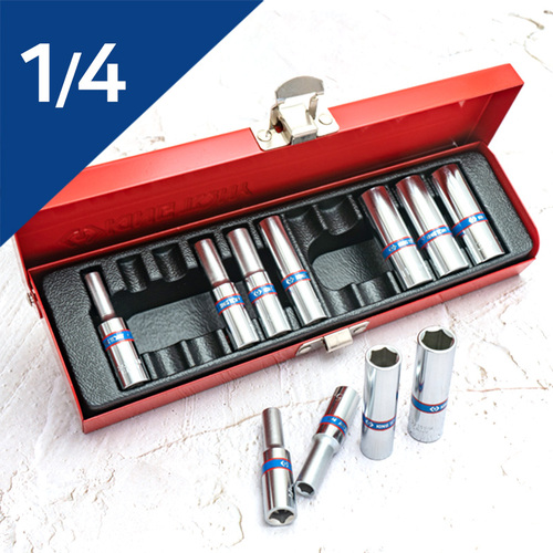 킹토니 복스세트 롱복스알 1/4 소켓 11PC 2510SR - 상세 이미지 2