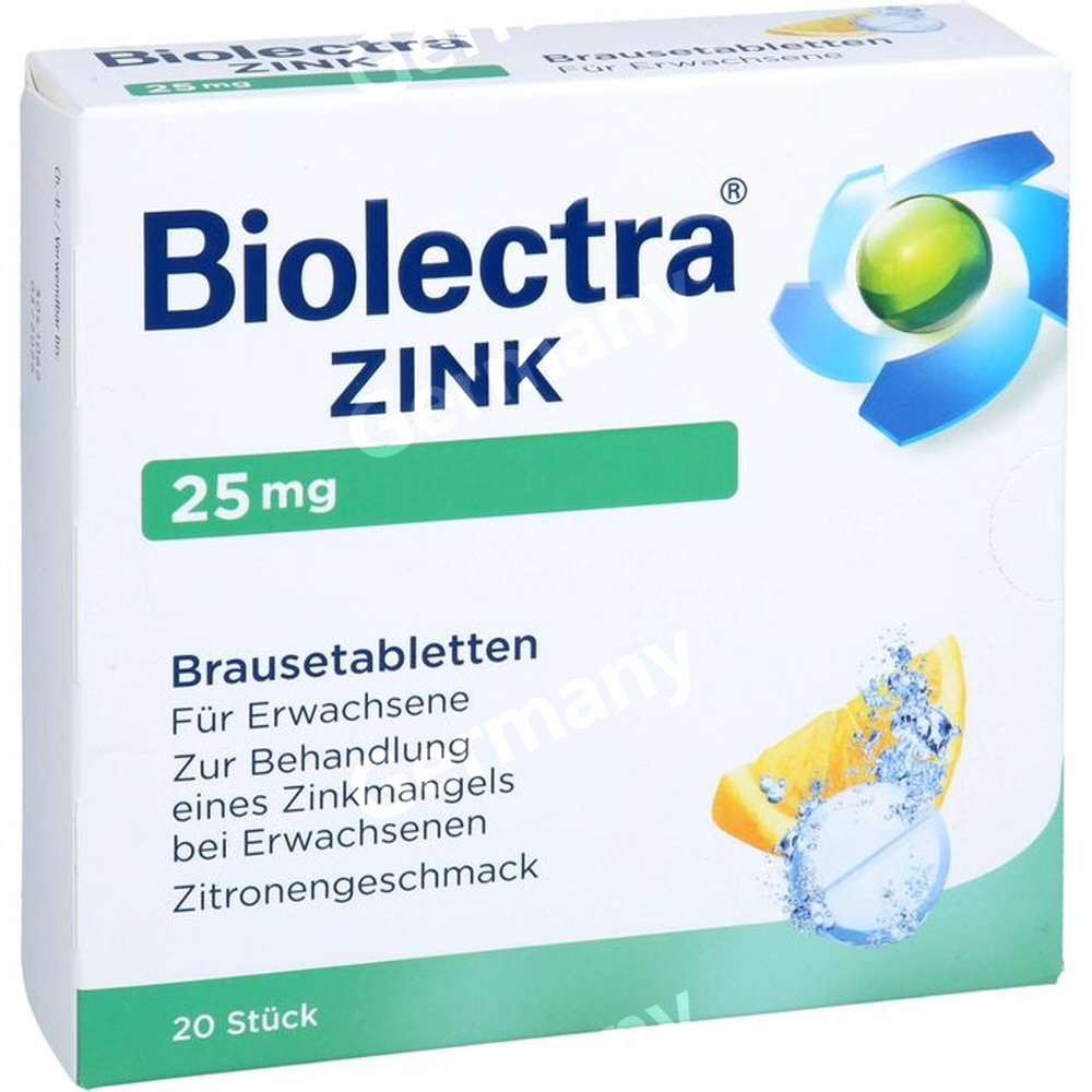 바이오렉트라 아연 발포정 25mg 20개입 - 상세 이미지 5
