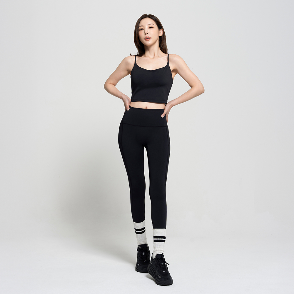 [콘치웨어] 코어핏 9부 레깅스 (5color) 이미지 6