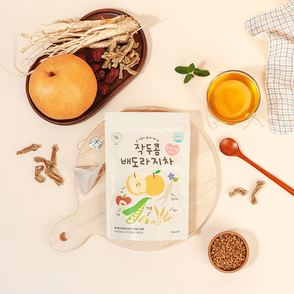 오빌릿 작두콩차 배도라지차1+1국산100% (1.5g x 20p) - 상세 이미지 2
