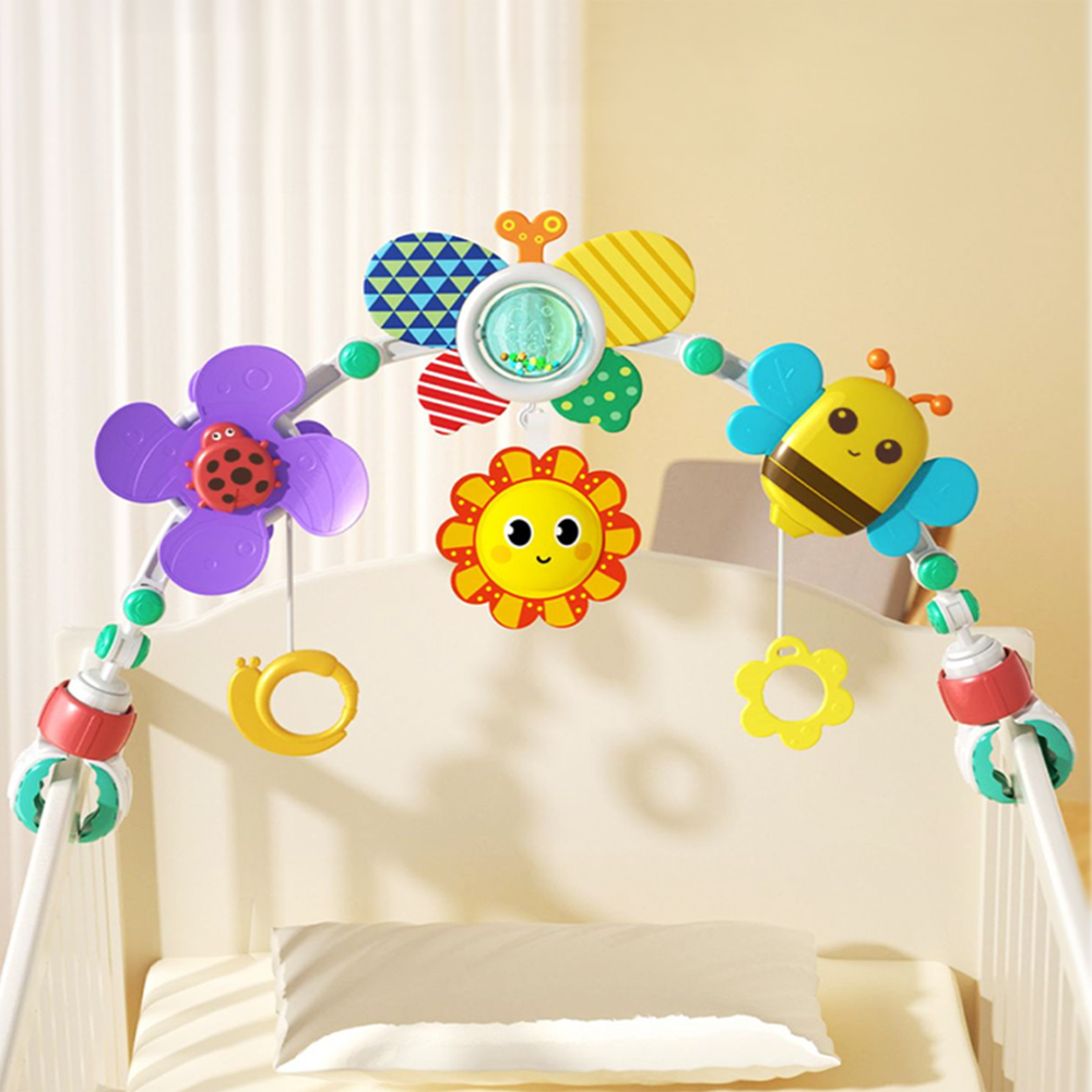 키저스 플레이베베 유모차 카시트 모빌 장난감 신생아 돌 아기 유아 선물 그린해피가든