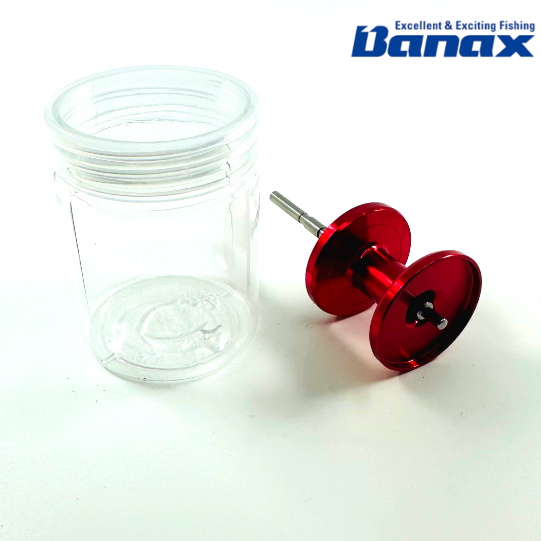 바낙스 카이젠 150 전동릴 보조스풀 RED - 상품 이미지