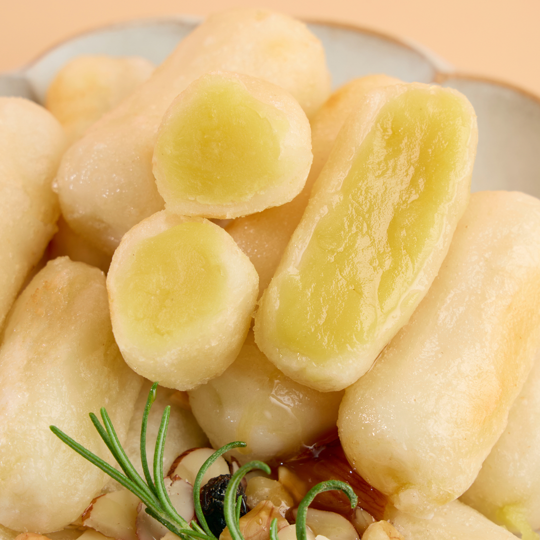 낭만부부 고구마 가래떡 국내산 멥쌀 앙금 떡볶이 떡 간식 식사대용 235g 1봉 이미지 4