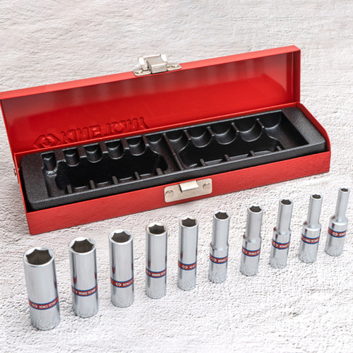 킹토니 복스세트 롱복스알 1/4 소켓 11PC 2510SR - 상세 이미지 4