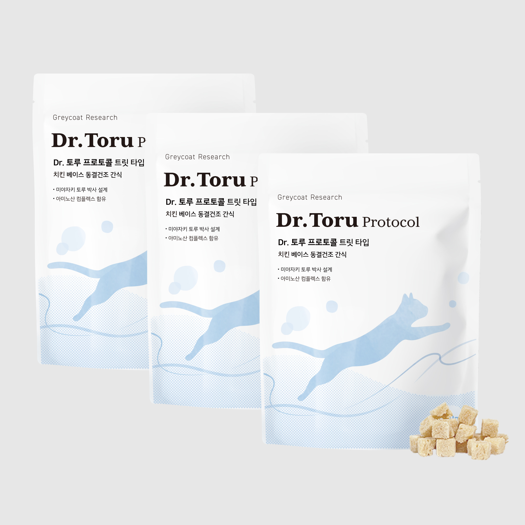 신부전 고양이 안심 신장 트릿 닥터토루 AIM 50g, 3개