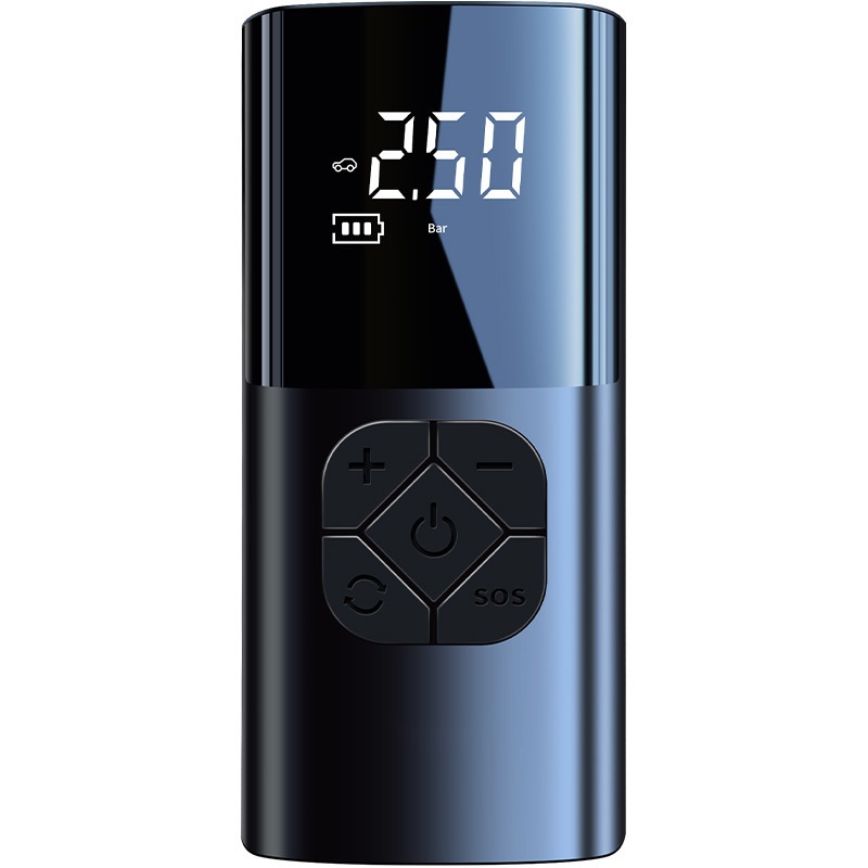 휴대용 자동차 공기 펌프 타이어 에어펌프 주입기 팽창기 무선 차량용 2000mAh+12V - 상세 이미지 5