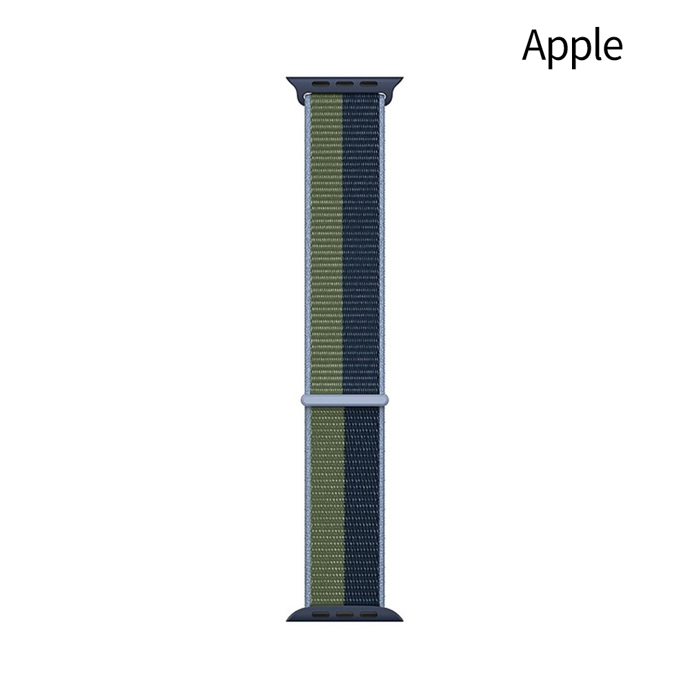 [2+1] 애플워치 스트랩 스포츠 루프 밴드 어비스블루그린 애플워치 11 울트라 SE3